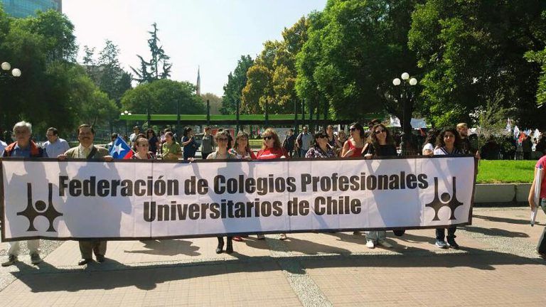 Fedcolprof adhiere a marcha del 19 de abril contra lucro en la educación